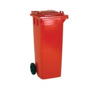 Wheelie Bin 140 Litre Red 480x555x1070mm 331156