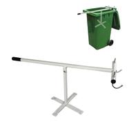 Wheelie Bin Compactor - Manual Hand Compactor for 120L/240L/360L Wheelie Bins, Space-Saving Bin Booster Compactor, Compact Waste Press for Household & Outdoor Use