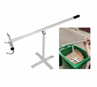 Wheelie Bin Compactor Manual Rubbish Press Bin Booster - 120L & 240L- in White