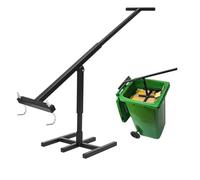 Wheelie Bin Compactor Manual Rubbish Press General Waste Compactor - 240L, Posted Same Day, Fast Delivery