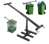 Wheelie Bin Compactor Manual, Rubbish Press General Waste Compactor with Adjustable Height, Ergonomic Handle, Trash Compactor & Rubbish Press Tool for Home & Recycling, Garden Restaurant Community