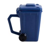 Wheelie Bin Mug,bin Man Gifts,Novelty Bins,Wheelie Bins Funny Mugs with a Lid,400mL Trash Can Shaped Ceramic Coffee Cup,Design-Led Personalised Mug Novelty Gifts for Home & Office
