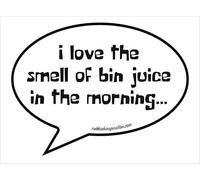 Wheelie Bin Stickers- Funny decals for wheelie bins made from premium vinyl and laminated for longevity - Witty humorous graphics in varying designs