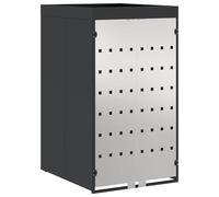 Wheelie Bin Storage Outdoor Organizer Garden Waste Terrace Management vidaXL