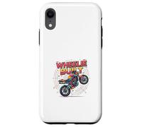 Wheelie Built Colorful Street Bike Graphic Case for iPhone XR