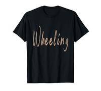 Wheeling West Virginia Vintage Elegant Design T-Shirt