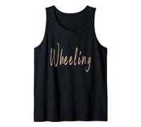 Wheeling West Virginia Vintage Elegant Design Tank Top