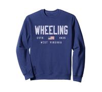 Wheeling WV/Wheeling West Virginia Field Design Sweatshirt