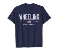 Wheeling WV/Wheeling West Virginia Field Design T-Shirt