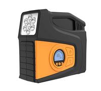 Wheelor Air Compressor Tire Inflator, Portable Air Compressor, Air Pump for Car Tires with Digital Pressure Gauge 100PSI, Tire Pump 12V DC with LED Light for Car, Motorcycle, Bicycle, Ball