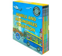 Wheels & Automobiles Collection: 12-Book Set - Educational Kids Books: Wheels, Machines, Boats, Buses & Cars for Fun Learning, Adventure & Creativity