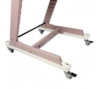Wheels Compatible with High Chair, Wheels Compatible with Stokke Tripp Trapp High Chair with Safety Locks Silent Hard Floor Castors for Every Floor No Drilling