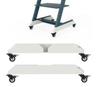 Wheels Compatible with Stokke Tripp Trapp High Chair Without Drilling