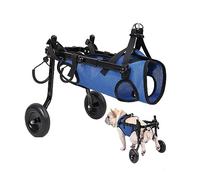 Wheels Dog Wheelchair,Dog Wheelchair for Back Legs, Pet Wheelchair for Back Legs, Adjustable Wheel Dog Cart/Wheelchair for Pet/Doggie Wheelchairs Disabled Hind Legs Walking, Leg Brace and Hip Support