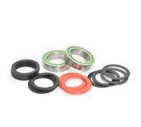 Wheels Manufacturing Bb86/92 Sram Dub 29 Mm Flanged Dual Row Press Fit Abec 3 Bottom Bracket Bearing Multicolor
