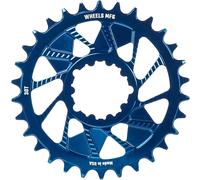 Wheels Manufacturing Blue MTB Chainring - SRAM 3-Bolt T-Type - (30T) S
