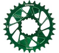 Wheels Manufacturing Green MTB Chainring - SRAM 3-Bolt Hyperglide+ - (