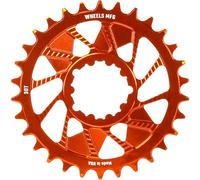 Wheels Manufacturing Orange MTB Chainring - SRAM 3-Bolt Hyperglide+ -