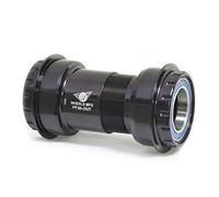 Wheels Manufacturing PF30 To Outboard ABEC-3 Bearings 24mm Black,One Size,PF30-OUT-1