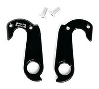 Wheels Manufacturing Replaceable derailleur hanger/dropout 163 Black, One Size