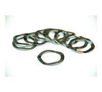 Wheels Manufacturing WMFG 24mm ID Wave Washer - Silver