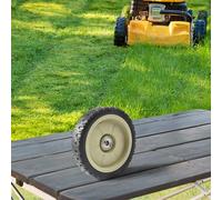 Wheels Mower Lawn 7In 8In 10In Rubber Front Or Rear Wheel Replacement For Black Parts Selfpropelled Mowers Push Heavyduty Garden And Mower
