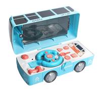 Wheels on the Bus Toy Bus Interactive Battery Powered Learning Toys | Kids Musical Simulated Vehicle Game for Boys Girls Indoor Home School Classroom Preschool Travel