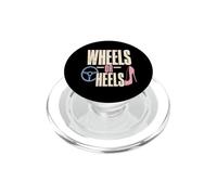 Wheels Or Heels Gender Reveal Party Car Or Shoes PopSockets PopGrip for MagSafe