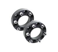 Wheels Spacer 2PCS 6x139.7 100.1 12 * 1.5 Aluminum Car Wheel Spacer Adapter For King Kong(2PCS Black 35mm)
