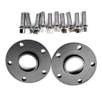 Wheels Spacer Adaptors 2pcs CB 65.1 14x1.5 Car Wheel Hub Adapters Center Spacers 20mm 5x120 Compatible With VW For Touareg 7l For Transporter For Amarok(Black)
