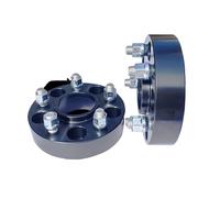 Wheels Spacer For Jeep For Wrangler Jk MY 20|25|30mm|1|1.18" 2PCS A Lot 5x127|5x5"|71.6mm/2.82inch|1/2 Aluminum Wheel Spacers(Black 25mm)
