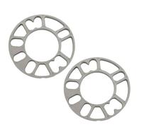 Wheels Spacer Kit 1/2/4PCS 3/5/8/10mm Universal Car Wheel Spacer Shim Plate Auto Adaptor Gasket For 4x100 4x108 4x114.3 5x100 5x108 5x114.3 5x120(2PCS 3mm)