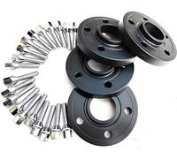 Wheels Spacer Kit 2PCS 30mm PCD 5x108 CB 65.1mm Precision Wheel Hub Spacer thread 12 * 1.25 for Fiat for Scudo 2007 -(Silver)