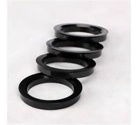 Wheels Spacer Kit 4pc Plastic Hub Centric Rings 66.1mm Car Hub To 73/73.1mm Wheel Bore 66.1-73.1mm Auto Accessories Wheel Hub Gaskets