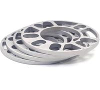 Wheels Spacer Kit 4PCS Adapter Shims Plate 3MM 5MM 8MM 10MM Universal Aluminum Alloy Fit 45 Lug Stud Car Wheel Spacer Wheel Spacers