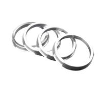 Wheels Spacer Kit 4pcs Car Aluminium Alloy Wheel Hub Centric Rings Center Bore 74.1-54.1 74.1-56.1 74.1-60.1 74.1-66.6 74.1-67.1(74.1-70.1)