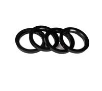 Wheels Spacer Kit 4PCS Hub Centric Ring 66.1-64.1 67.1-64.1 73.1-64.1 73.1-65.1 67.1-66.1 73.1-66.1mm Wheel Hub Rings Car Wheel Bore Center Collar(67.1-66.1mm)