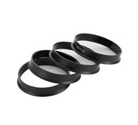 Wheels Spacer Kit 4PCS Hub Centric Ring Car Wheel Bore Center 66.6-57.1/73.1-57.1/73.1-60.1/73.1-56.1/73.1-54.1/67.1-56.1/67.1-60.1/67.1-64.1(73.1-66.6mm)