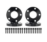 Wheels Spacer Kit 4PCS Hubcentric Wheel Spacers For BMW 3 Series E Series 5x120mm 72.6mm Wheel Spacers Black Staggered 15mm + 20mm & Bolts