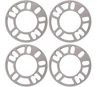 Wheels Spacer Kit 4Pcs Universal Car Rims Shims Plate 3/5/8/10mm 4 5 Stud For 4x100 4x114.3 5x100 5x108 5x114.3 5x120 Car Wheel Spacers Wheel Spacers