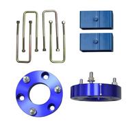Wheels Spacer Kit For Suzuki For Equator 2005-2014 Front And Rear Leveling Lift Up Kits Lift Spacers Coil Strut Spring Shocks(Front 25MM Rear 51MM)