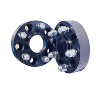 Wheels Spacer Kit For Toyota For Highlander For SUV Alloy Wheel Spacer 2pcs 5x114.3 60.1 CB 12x1.5 Bolts 35mm Hubcentric(Black)