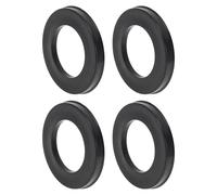 Wheels Spacer Kit OD 93.1mm to ID 56.1-69.1mm Car Wheel Hub Centric Rings Black Polycarbonate Wheels Center Shaft Shock Hubrings 4 Pcs