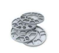 Wheels Spacer Kit Universal 1PC 3mm 5mm 8mm 10mm Fit 4x100 4x114.3 5x100 5x108 5x114.3 5x120 Aluminum Car Wheel Spacer Shims Plate(Thickness 3mm)
