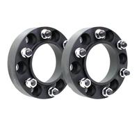 Wheels Spacer Kit Wheel Spacers Widening Kit 6x139.7 Hubcentric 67.1 M12*1.5 Car Aluminum Adapter 25/30/35mm For Mitsubishi L200 For Montero(2PCS Black 30mm)