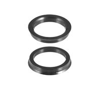 Wheels Spacers Auto 2pcs Plastic Car Wheel Hub Centric Rings Wheel Bore Center