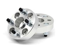 Wheels Spacers Auto 2Pieces Center Bore 60.1mm Wheel Spacer Adapter Flang 4 Lug Suit For Universal Car M10XP1.5 10xP1.25