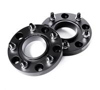 Wheels Spacers Car Wheel Spacers For Mondeo 2000-2025 5X108 63.4 M12X1.5 Hub Shims Aluminum Hubcentric Spacer Adapter Flange Gasket Shim Automotive(Black 1,35mm)