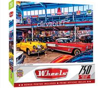 Wheels The Showcase 750 pc jigsaw puzzle 610mm x 460mm (mpc)