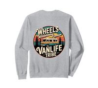 Wheels Wilderness Freedom life Tribe Sweatshirt